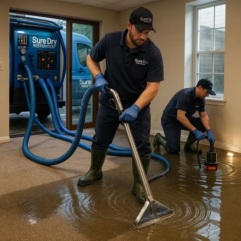 Water Extraction and Removal process in North Ogden, UT